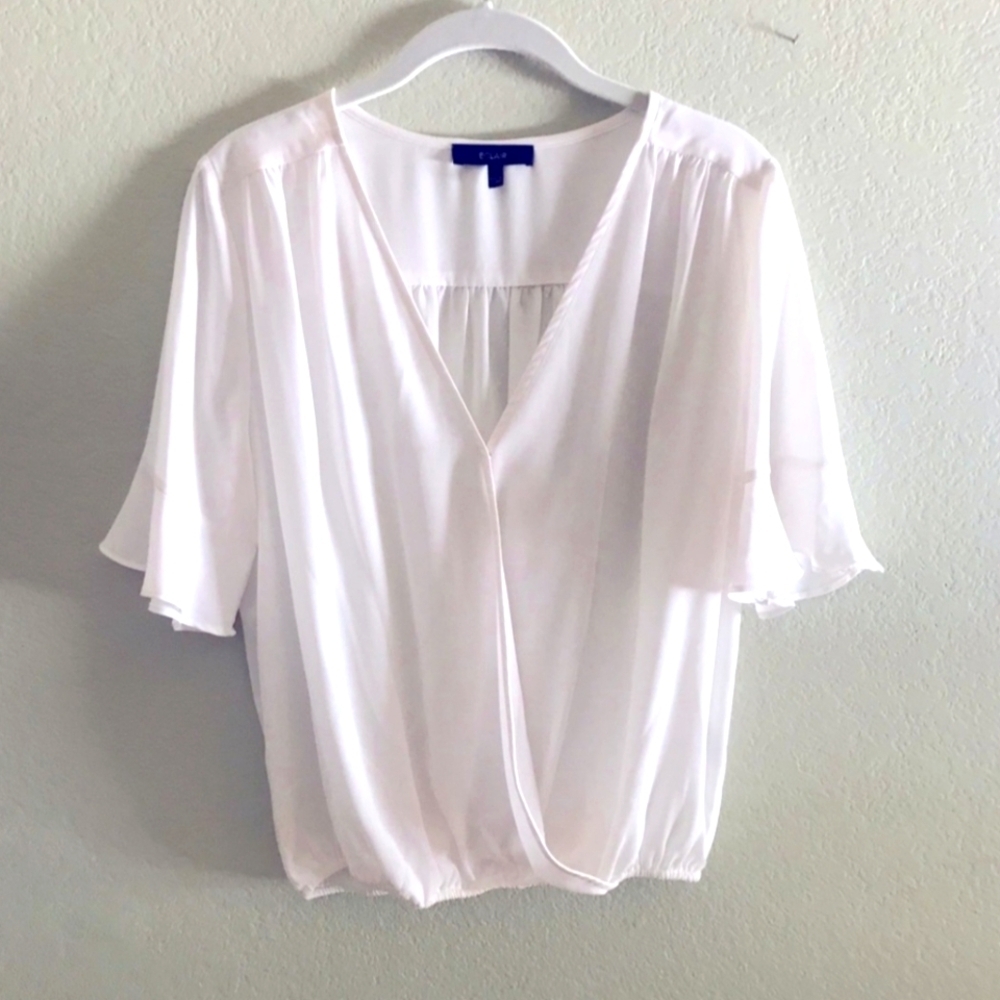 Eclair White Blouse Size Small